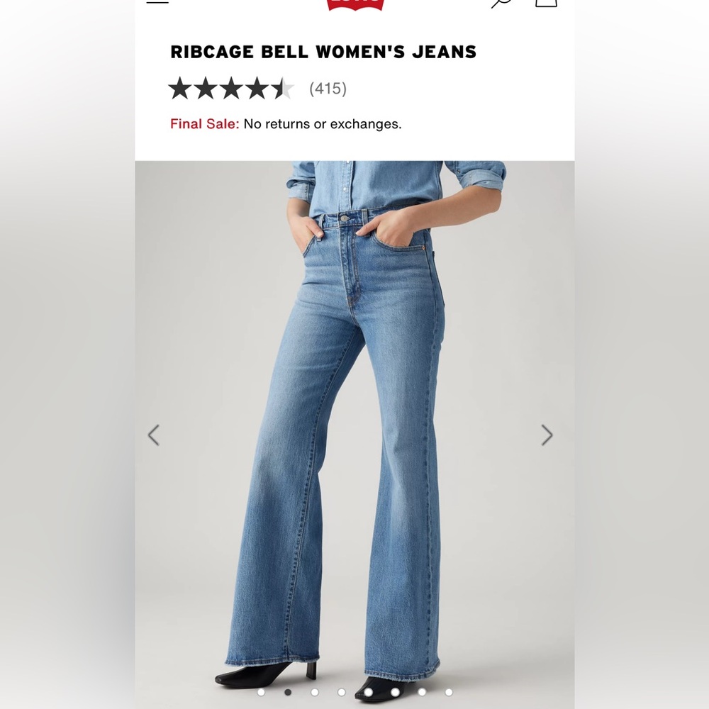 Ribcage bell Levi’s